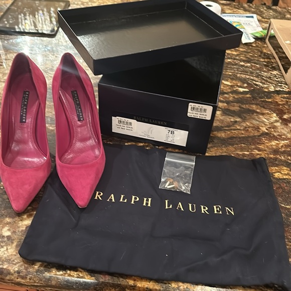 Ralph Lauren Heels size 7 - Picture 1 of 11